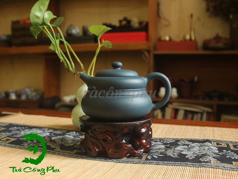 Ấm Tử Sa Dáng Hồ Lô - ATS1195